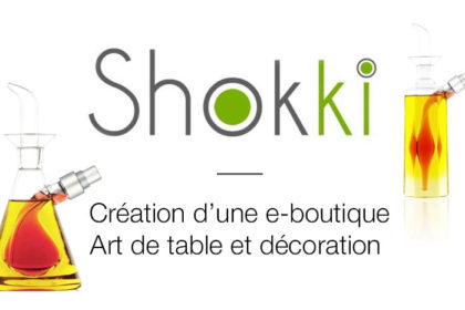 Shokki – E-commerce sur l&rsquo;art de table et de la décoration