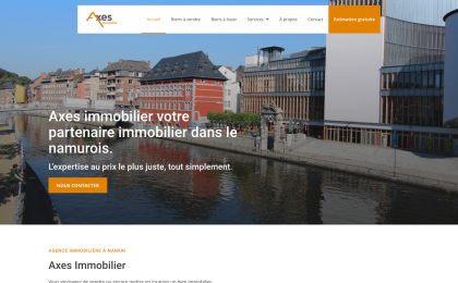 Axes Immobilier, votre agence à Namur