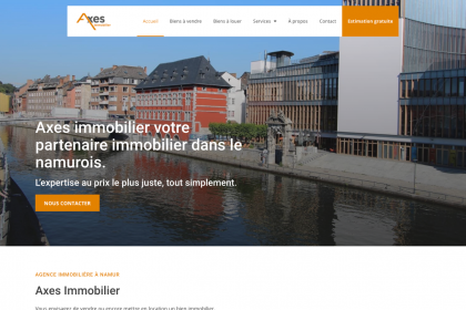 Axes Immobilier, votre agence à Namur